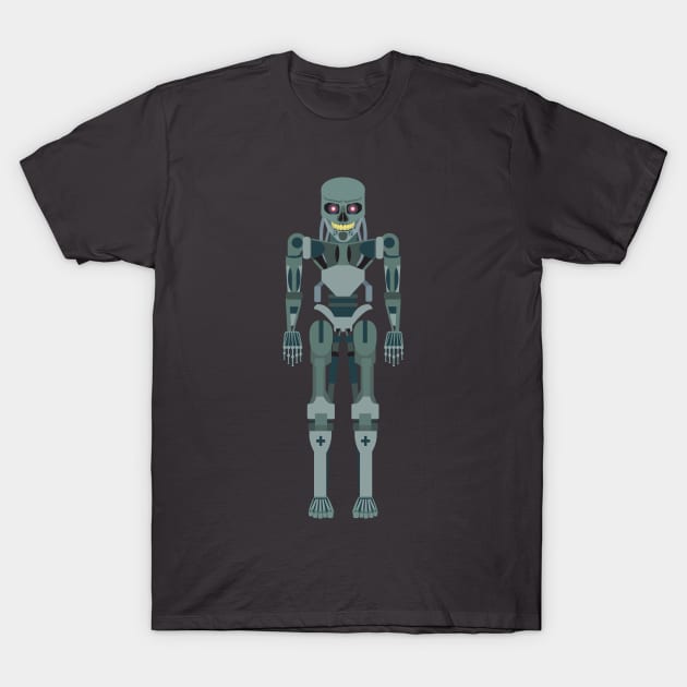 Vectorized Terminator T-Shirt by TIERRAdesigner